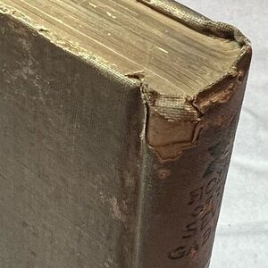 Classic Brown Hardcover Book